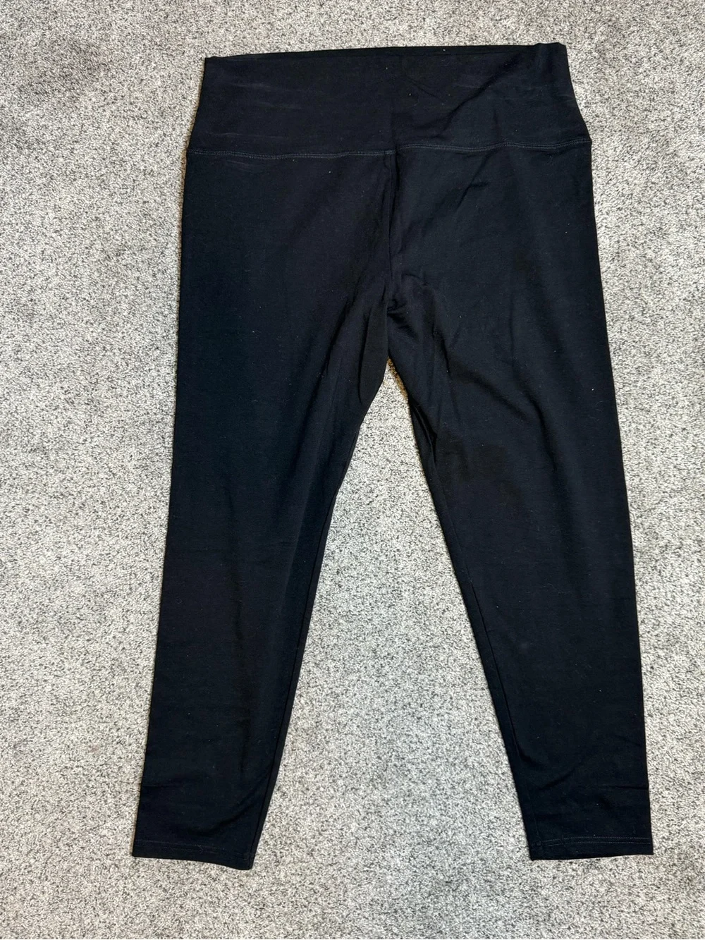 aerie offline OG cotton Black High-Rise Leggings